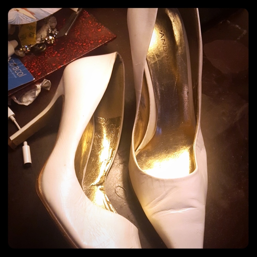 White heels